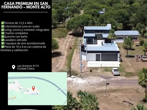 CASA PREMIUM EN SAN FERNANDO – MONTE ALTO