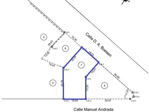 Terreno en Venta en La Unión, USD 50.000