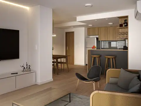Departamento 6 ambientes con 2 baños