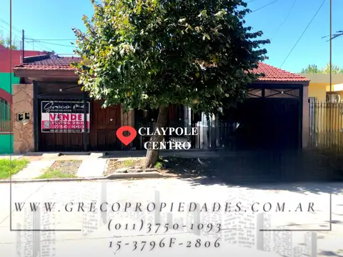 Casa a metros estación Claypole