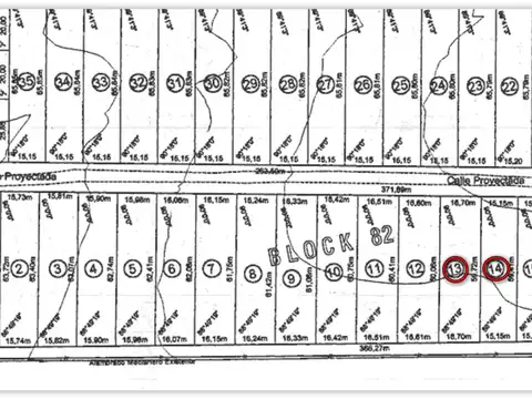 Calaguala, Villa de Merlo, 1 ó 2 lotes 1.000 y 902 m2 c/u