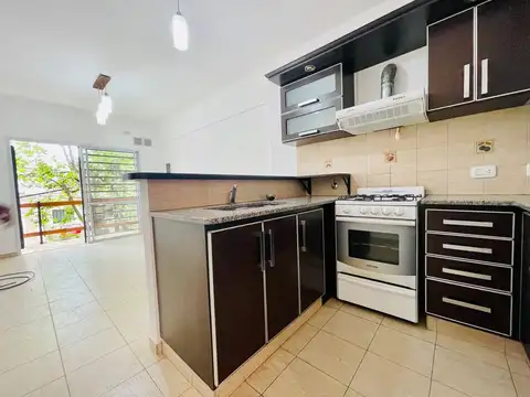 Departamento 2 ambientes con 1 baño