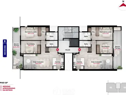 Departamento en Venta de Monoambiente