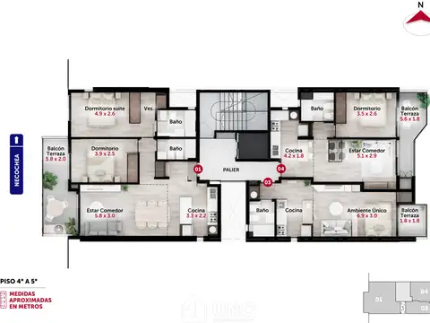 Departamento en Venta en República De La Sexta, $ 60.140.000