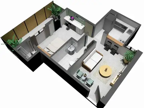 Departamento en Venta en Villa Raffo, USD 61.000