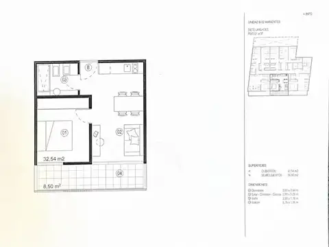Departamento en Venta en Belgrano, USD 210.000