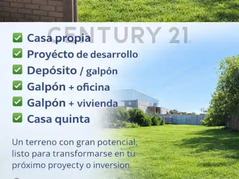 Venta exclusivo lote 10 x 40 en Rafaela