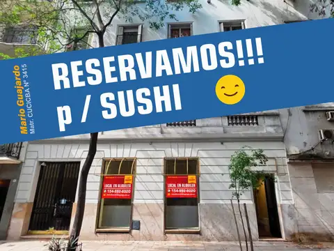 Local en Alquiler en  Barrio Norte / Recoleta