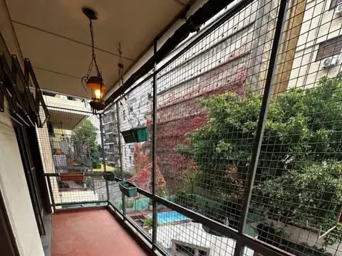 SCALABRINI ORTIZ 2800, ALQUILER DEPARTAMENTO DE TRES AMBIENTES CON ESCRITORIO Y COCHERA