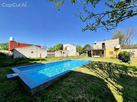 CASA EN PUEBLO ANDINO TRES DORMITORIOS PILETA PERMUTA RIO PARANA 4500 ANDINO DE ORO 1