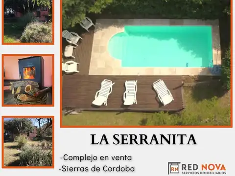 Complejo de 4 cabañas en la Serranita