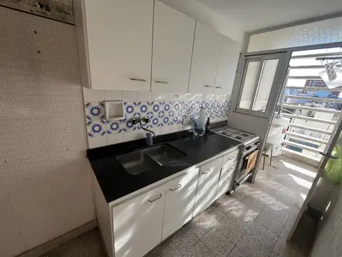 Departamento 2 ambientes con 1 baño