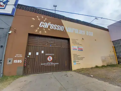 Galpon en Venta 63  mts Fondo