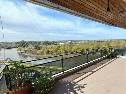Depto venta 3 hab. 1 coch 8vo piso B° Marinas Golf Tigre