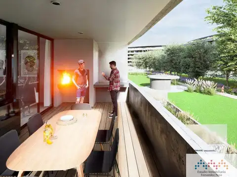 Departamento 3 ambientes con 1 baño