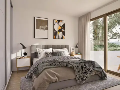Departamento 3 ambientes con 2 baños
