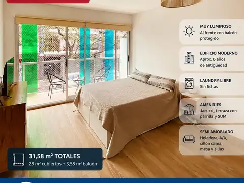 VENTA MONOAMBIENTE  EN VILLA CRESPO APTO CRÉDITO