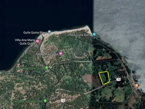 VENTA EXCELENTE  1,7 HECTAREA EN QUILA QUINA EN LAGO LACAR