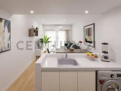 Departamento Monoambiente con 1 baño