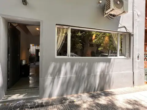 Departamento tipo casa, Palermo Soho, sin expensas, planta baja entrada individual.