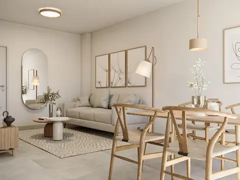 Departamento Monoambiente con 1 baño
