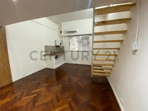 Venta de departamento monoambiente con entrepiso, reciclado totalmente a nuevo en Retiro