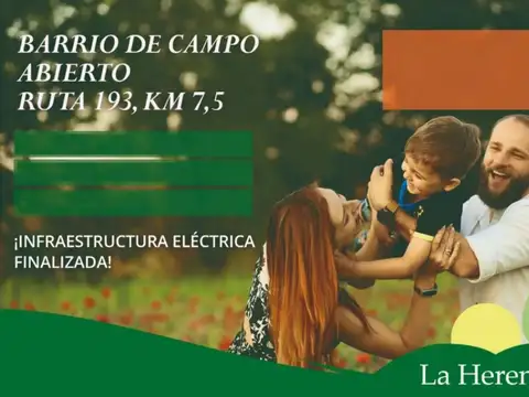 LOTES SIN EXPENSAS EN BARRIO "LA HERENCIA"  Posibilidad de financiación