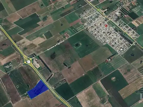 Ruta Nacional 9 y Acceso a Fighiera