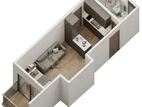 Departamento en Venta en Mataderos, USD 145.000