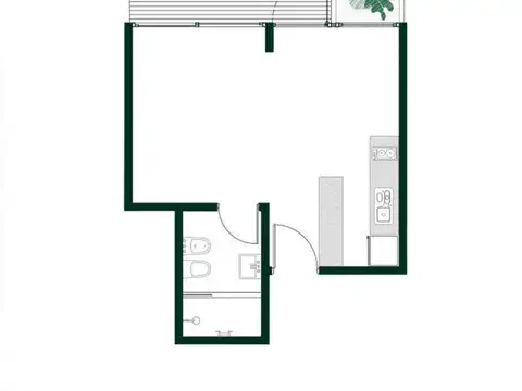 Departamento en Venta en Villa Crespo, USD 110.000