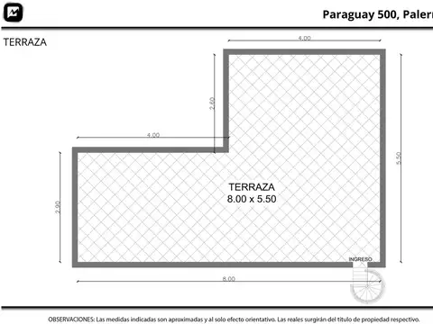 Depto Tipo Casa en Venta en Palermo Hollywood, USD 302.000