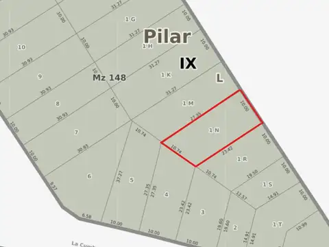 Terreno en Venta en De Vicenzo Grande, USD 45.000