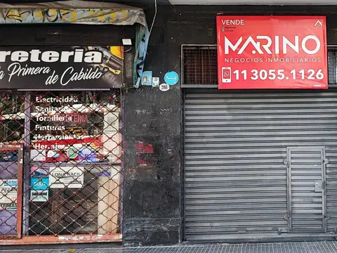 Venta Local Comercial Sobre Av. Cabildo