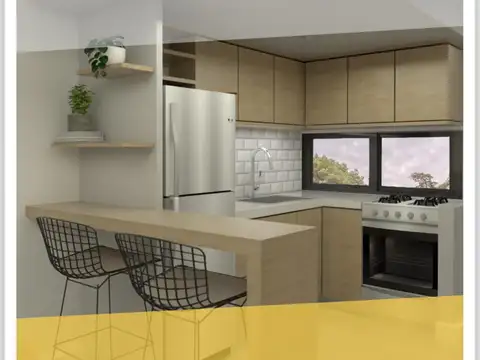 Departamento en Venta de 2 ambientes