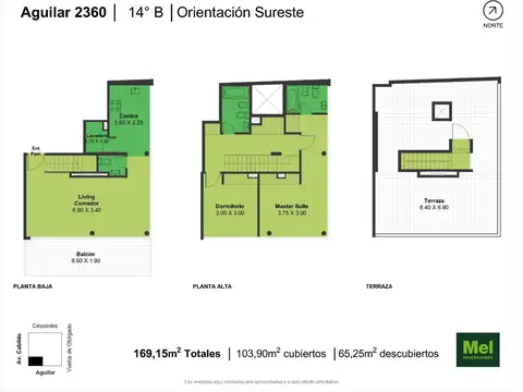 Departamento en Venta de 3 ambientes