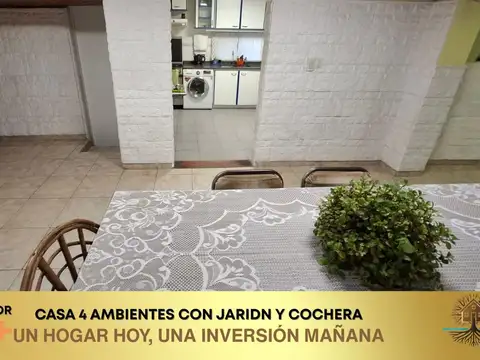 Casa 4 Ambientes con Patio y Cochera en Tropezón ? Apta Crédito