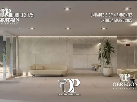 Departamento 3 ambientes con 2 baños