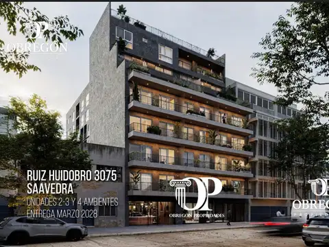 Venta Departamento 3 Ambientes Balcón Amenities - Financiación - 84 Metros Saavedra Marzo 2028