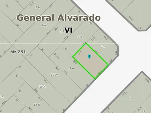 Terreno en Venta de 210,0 m2