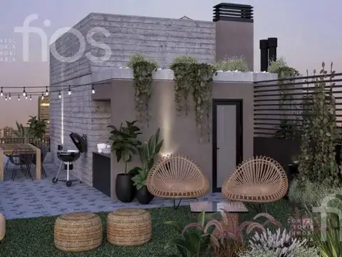 VENTA DEPARTAMENTO EN CONSTRUCCION DE DOS DORMITORIOS CON TERRAZA EXCLUSIVA Y AMENITIES EN ECHESORTU