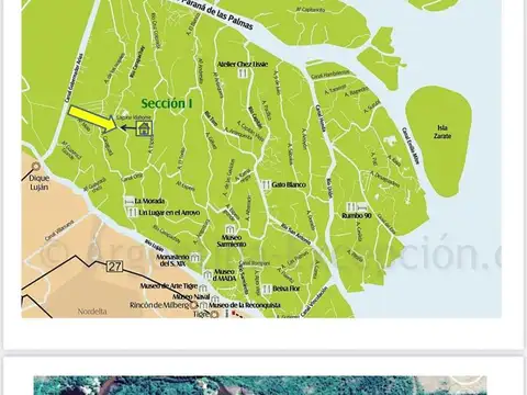 ISLA LAS TARARIRAS RIO CARAPACHAY KM 13,5 TIGRE