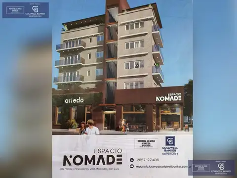 Departamento en Venta en Villa Mercedes, USD 82.000