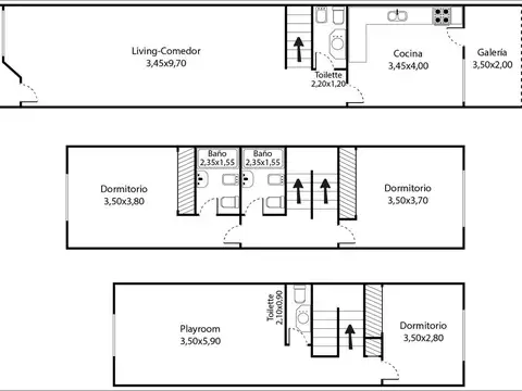 Casa en Venta con 2 cocheras