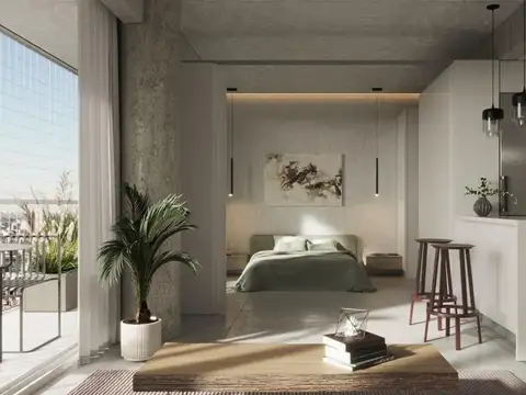 Departamento 2 ambientes con 1 baño