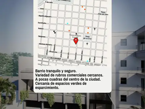 Departamento en Venta con 1 cocheras