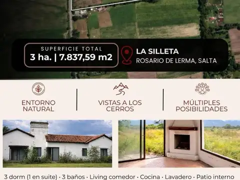 TERRENO CON CASA DE CAMPO