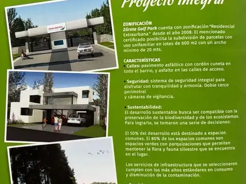 Terreno en Venta en Zarate, USD 17.000