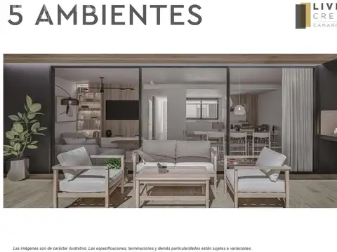Departamento en Venta con 1 cocheras
