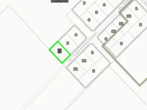 Terreno en Venta de 763,0 m2