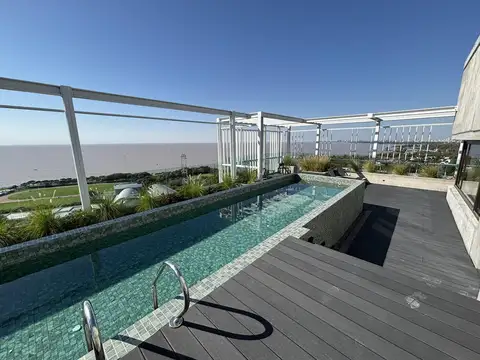 Excelente departamento 2 ambientes a estrenar. Cochera. Piscina, SUM.